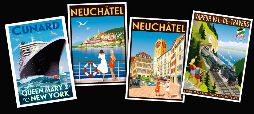 illustrateur graphiste neuchâtel sans AI